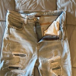 American Eagle high rise skinny